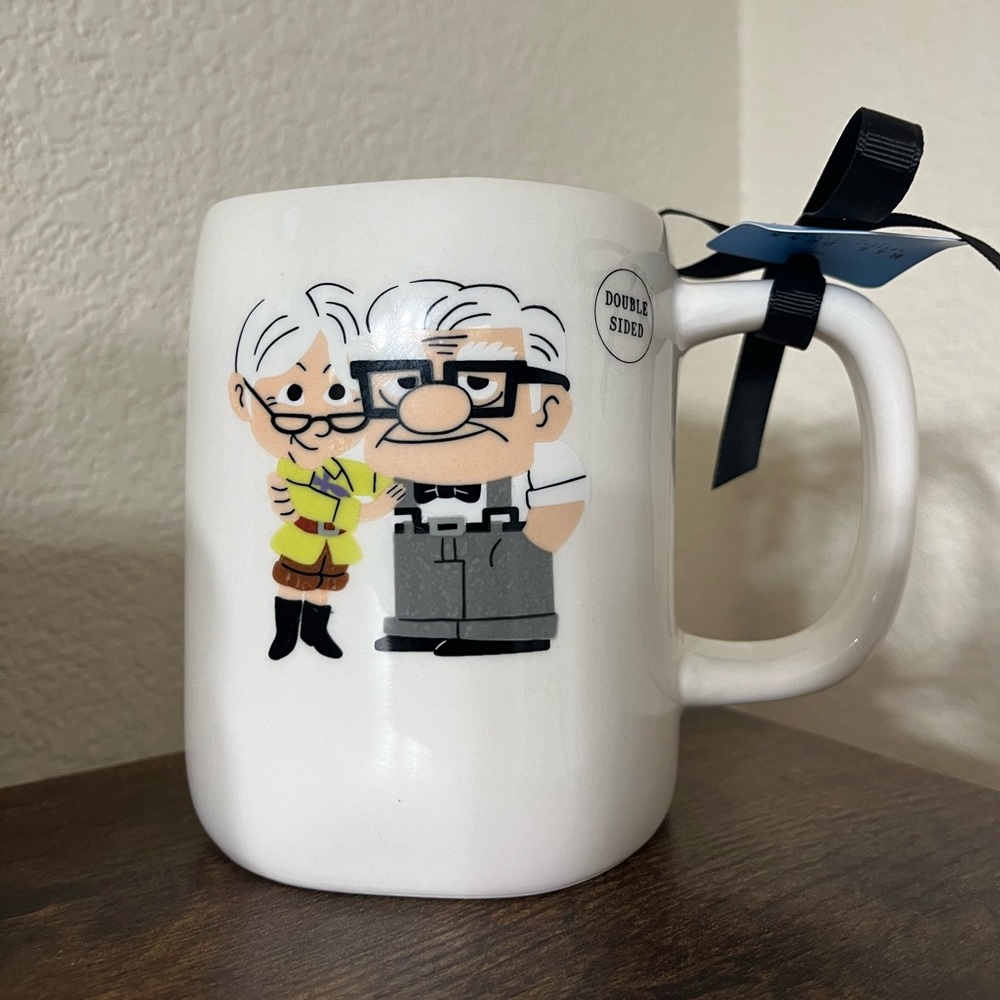 Rae Dunn Double sided My Greatest Adventure Carl & Ellie mug